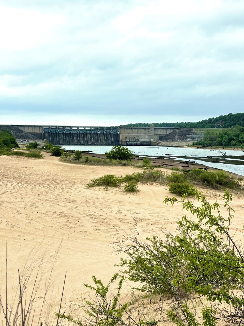 Bring your sxs to ride near the dam.