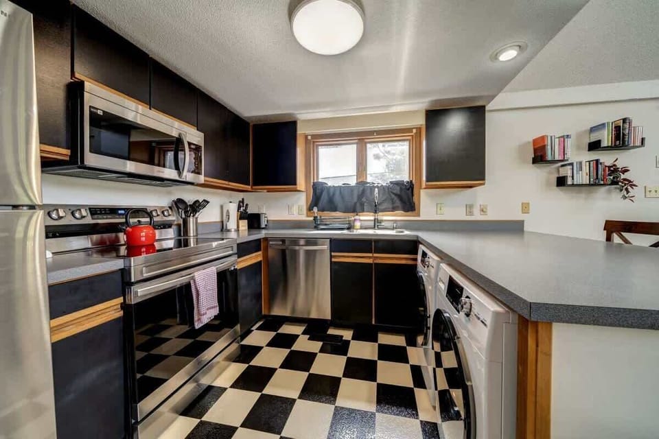 Stainless steel appliances!