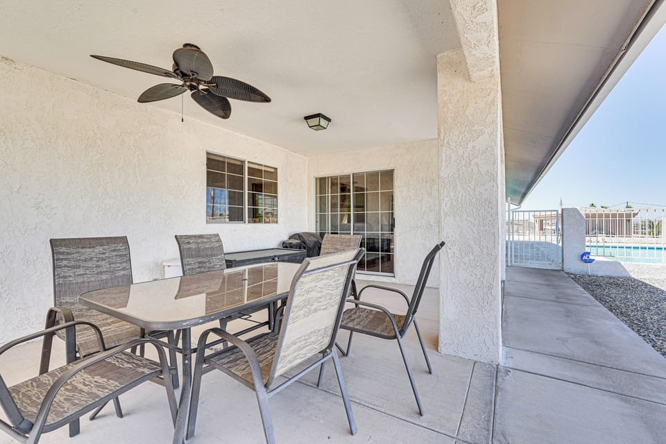 House Exterior | Furnished Patio | Dining Area | Gas Grill