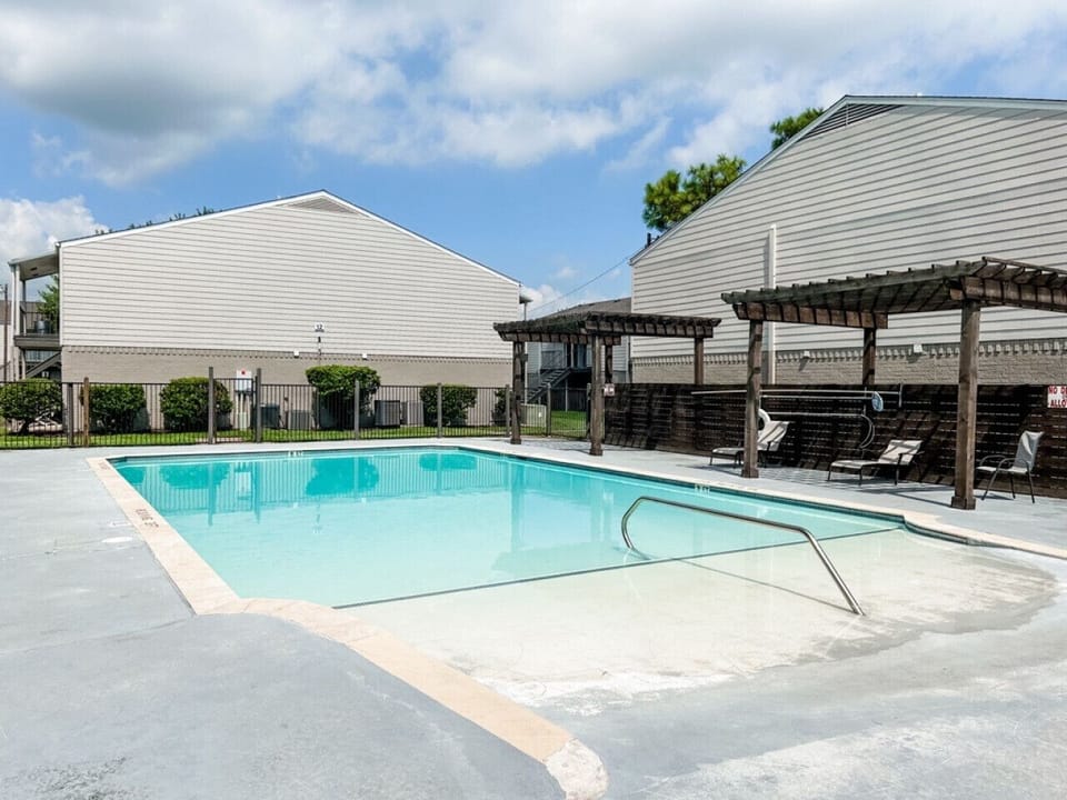 Unwind by the clean and inviting outdoor pool, ideal for both relaxation and family fun.