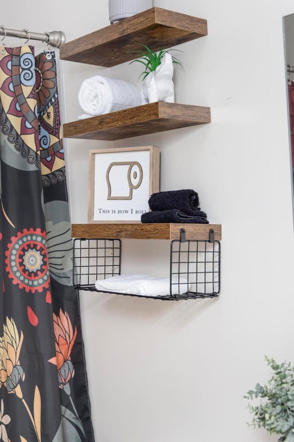 A bright and modern bathroom, fully equipped for your convenience.