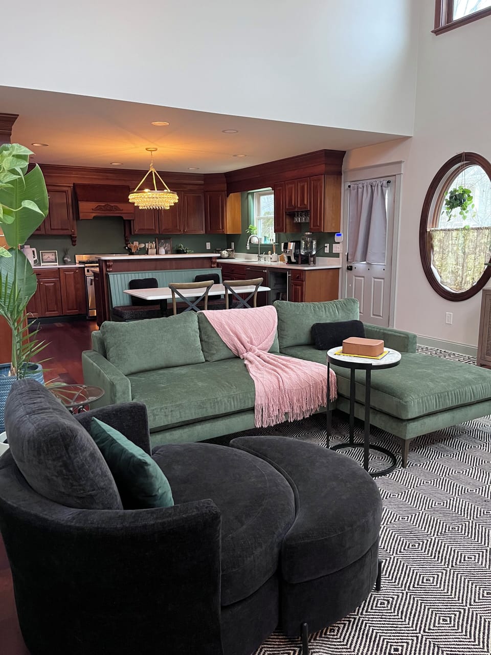 Open concept Living room and kitchen