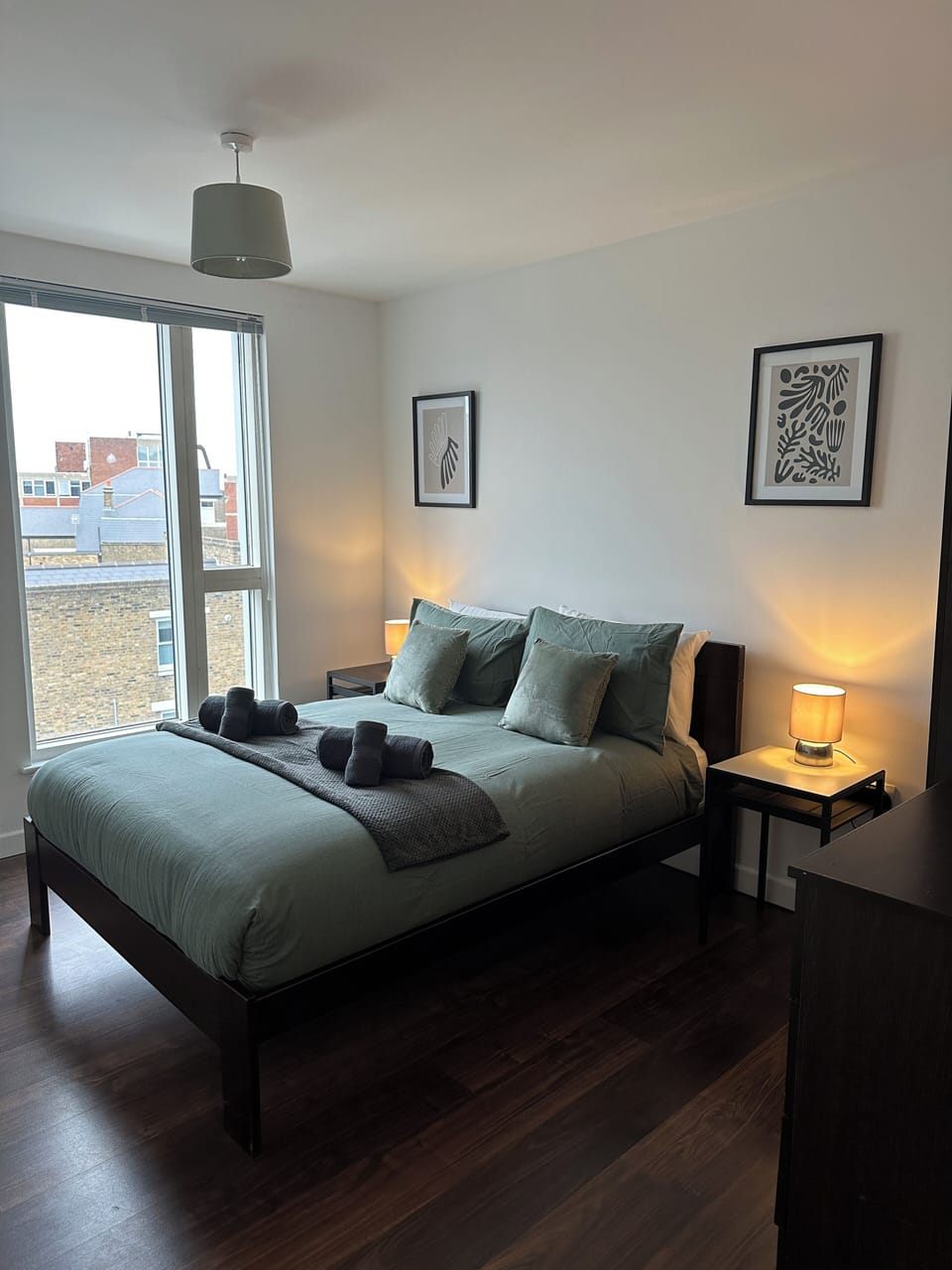 Bedroom early evening
