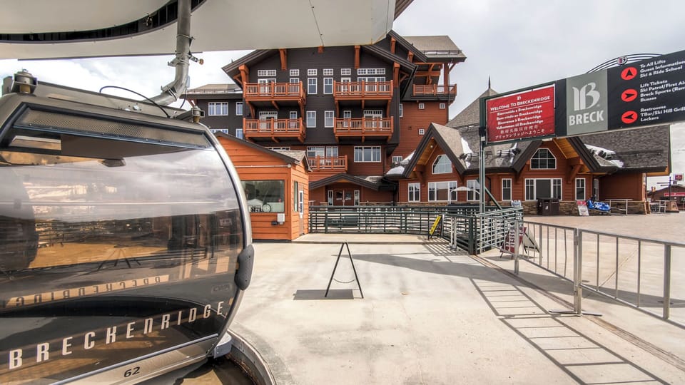 One Ski Hill Place Commons - Gondola from Peak 8 to town