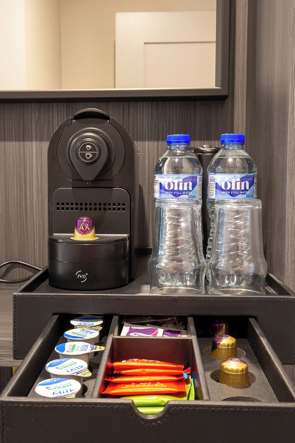 Tea and coffee station