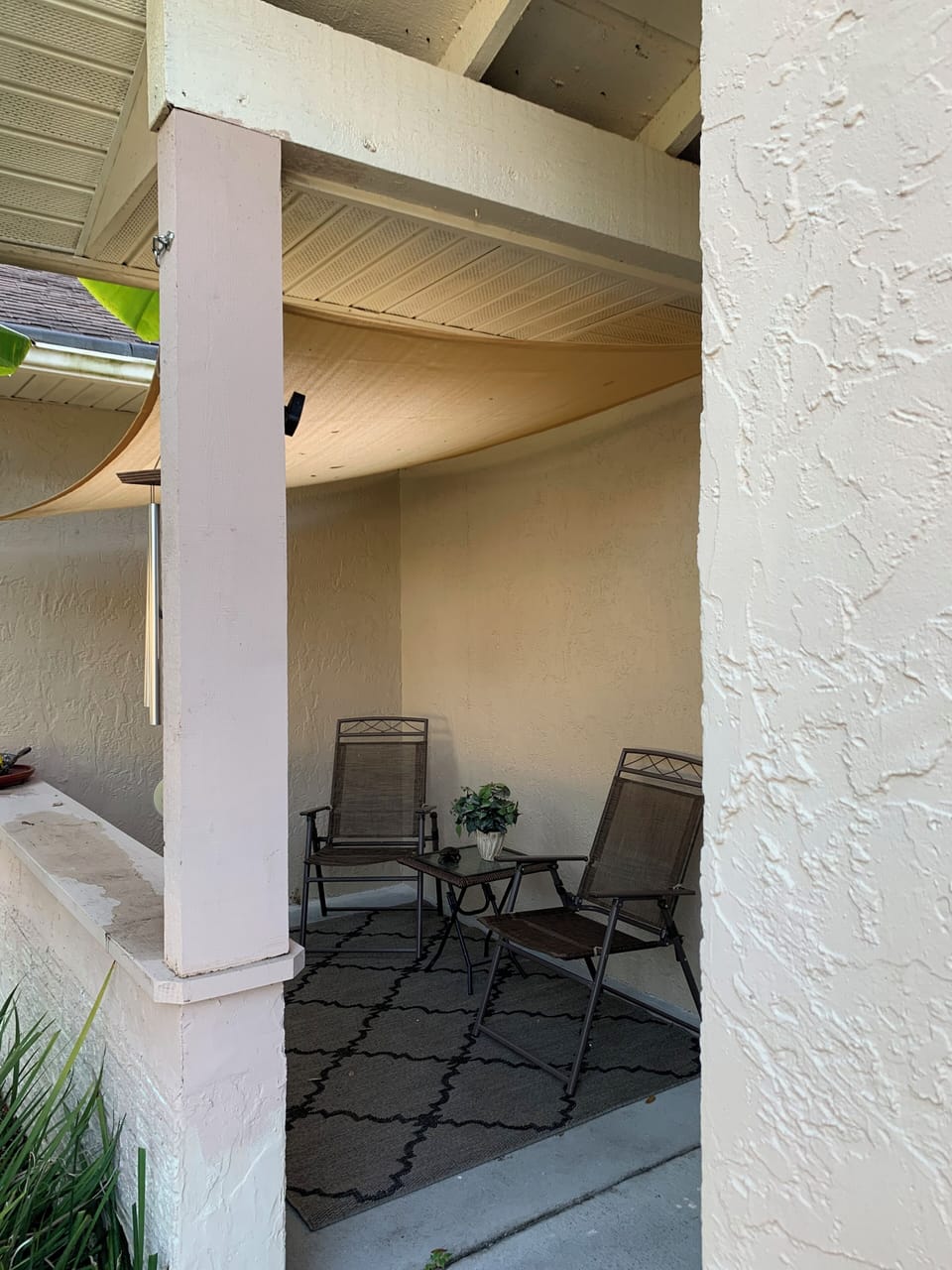 Front porch sitting area