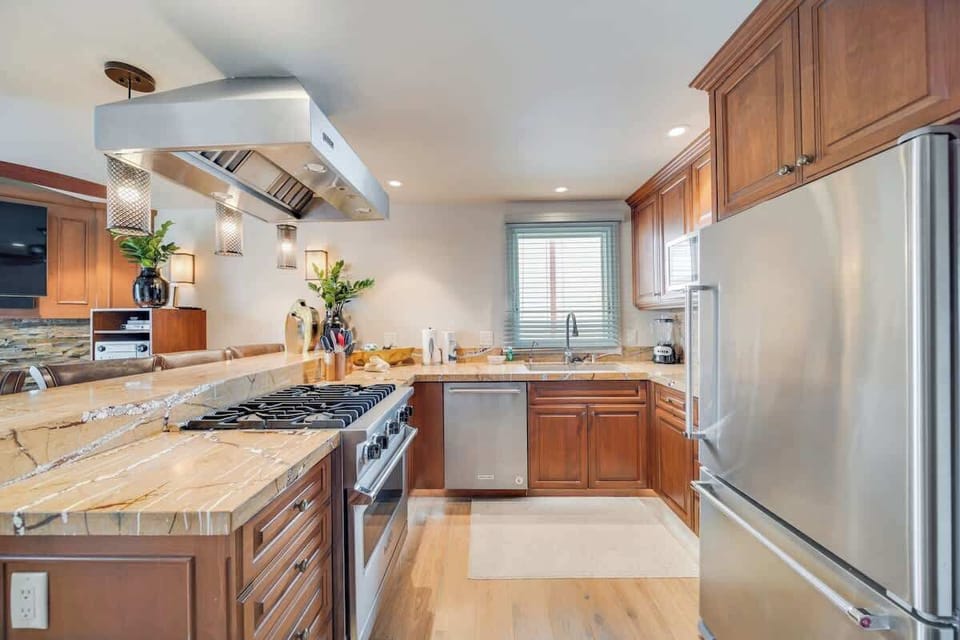 Everything you need is here plus a dishwasher for easy clean ups