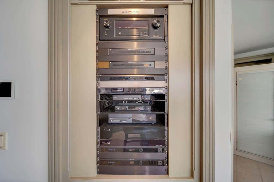 A sound system for you to enjoy