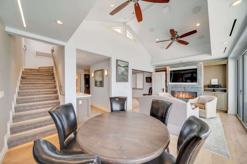 Share stories on this beautiful dining table.
