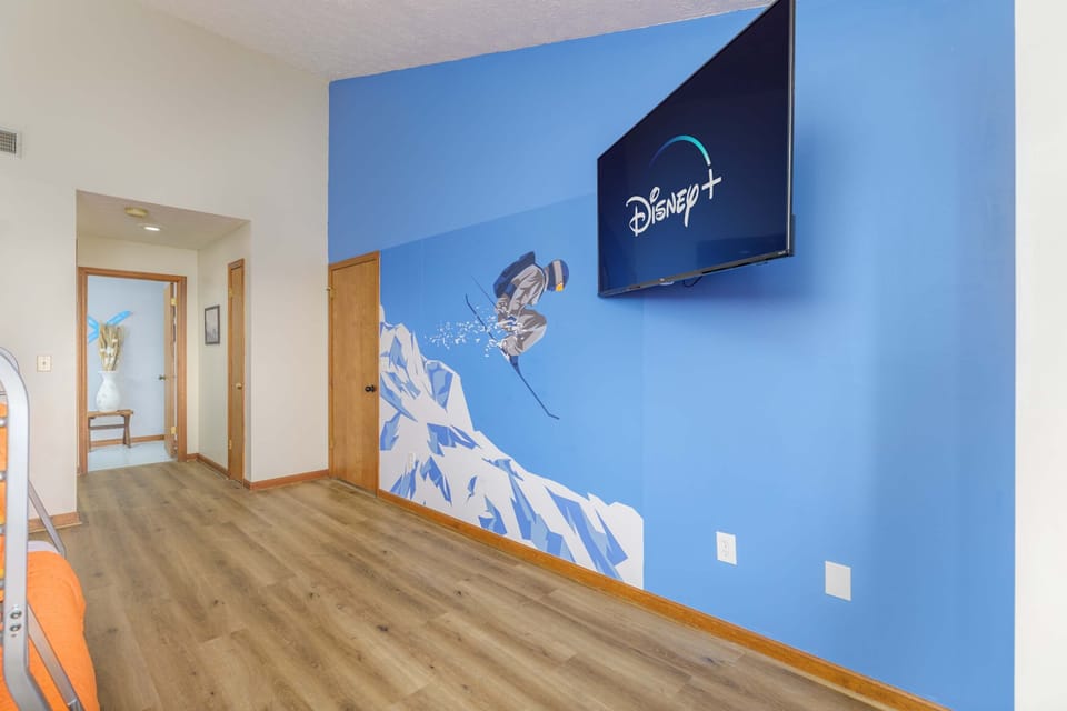 Large flat screen tv for the kids to enjoy
