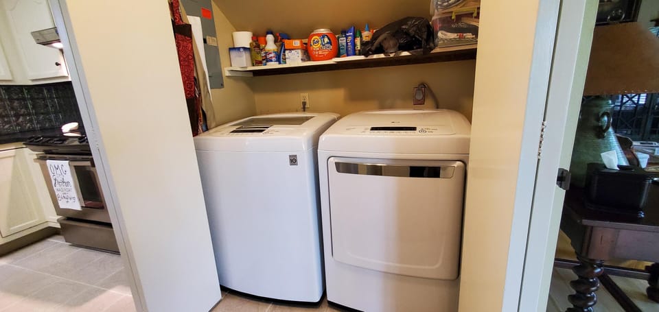 Laundry closet