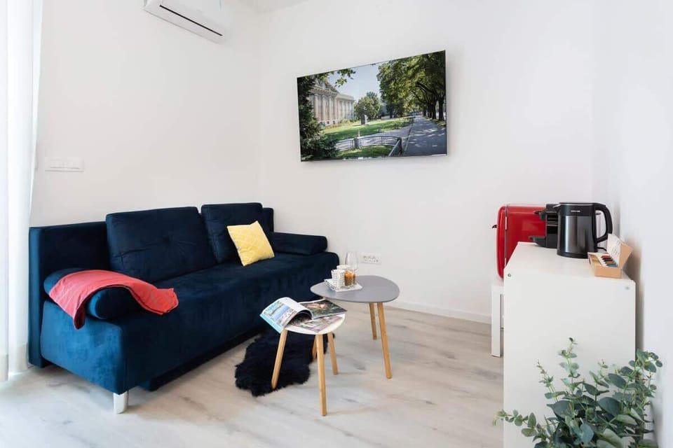 Our charming living room area!