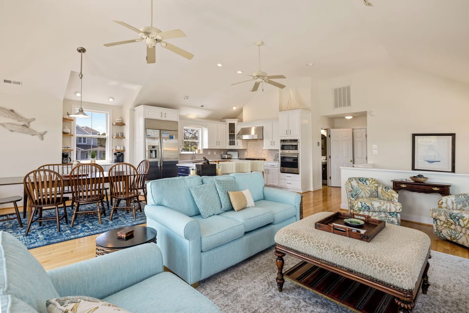 NH295: Salty Cs | TL Living Area, Deck Access