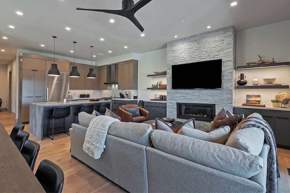 Open Concept Living Area