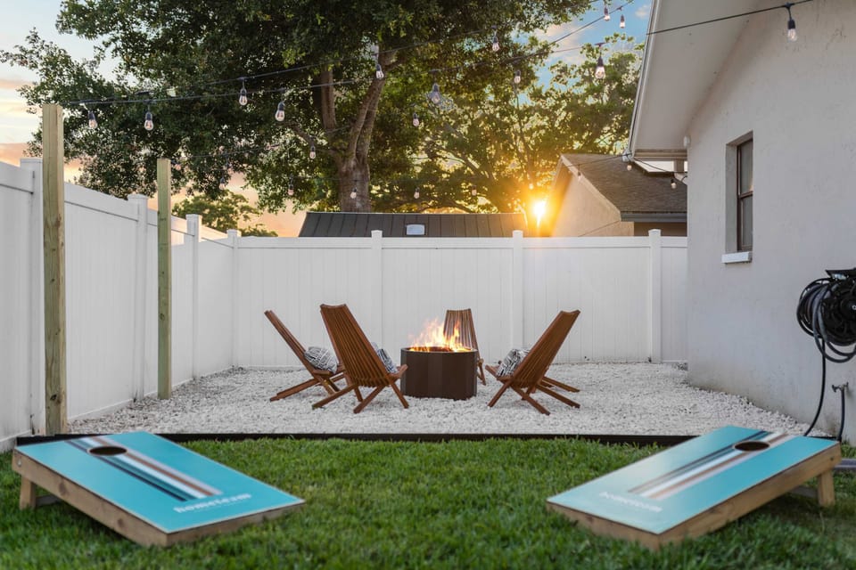 Relax by the fire pit!