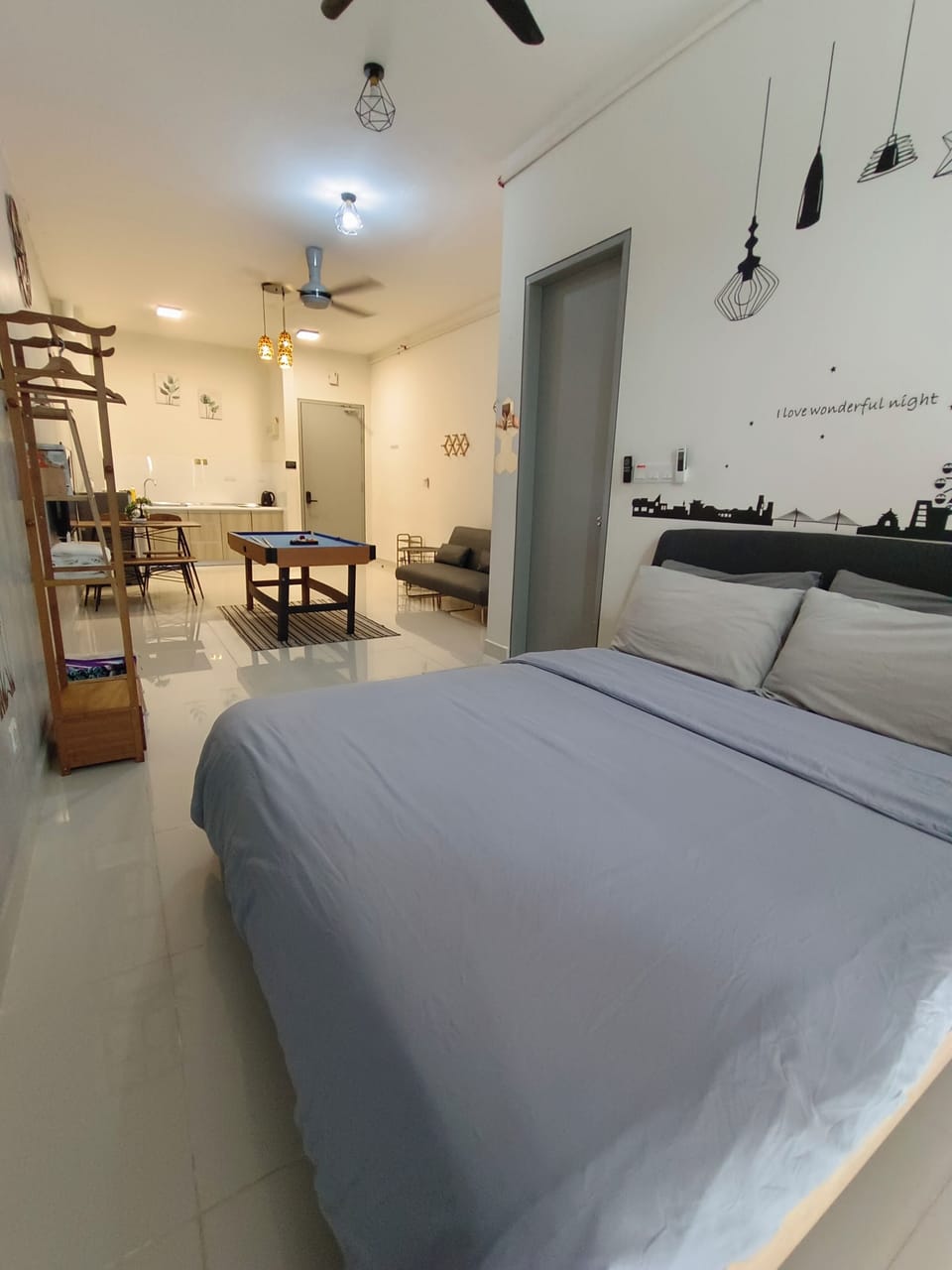 1 bedroom, desk, laptop workspace, free WiFi
