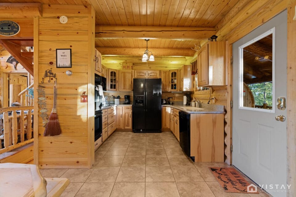 The fully equipped kitchen is your playground for culinary creativity