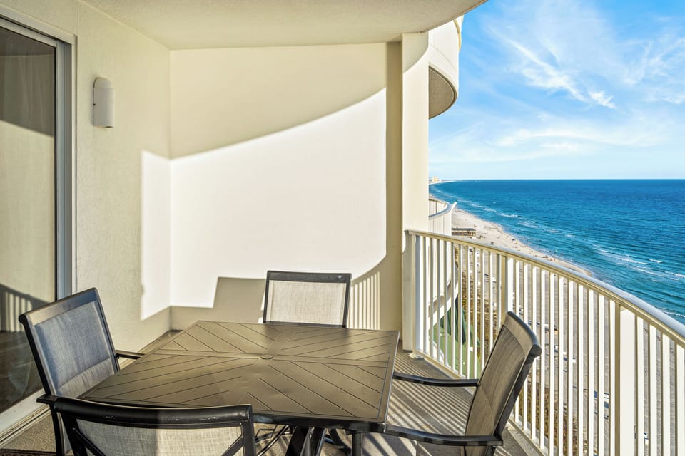 Private balcony