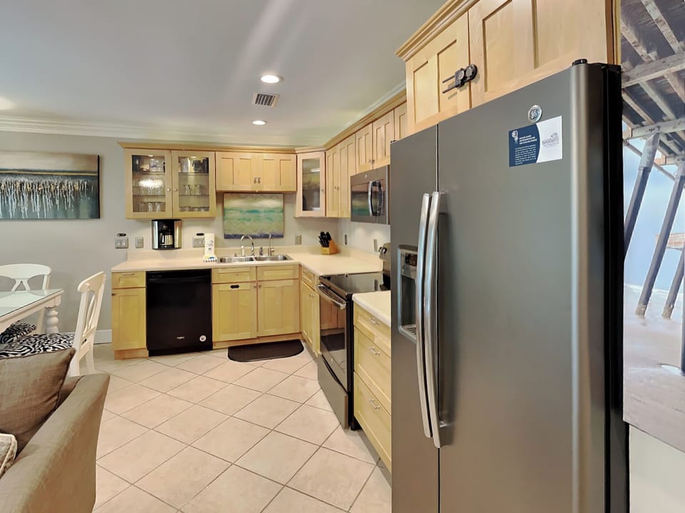 Condo, Multiple Beds, Patio (Inlet Dunes #102 - No Pets Allowed) | Private kitchen | Coffee/tea maker
