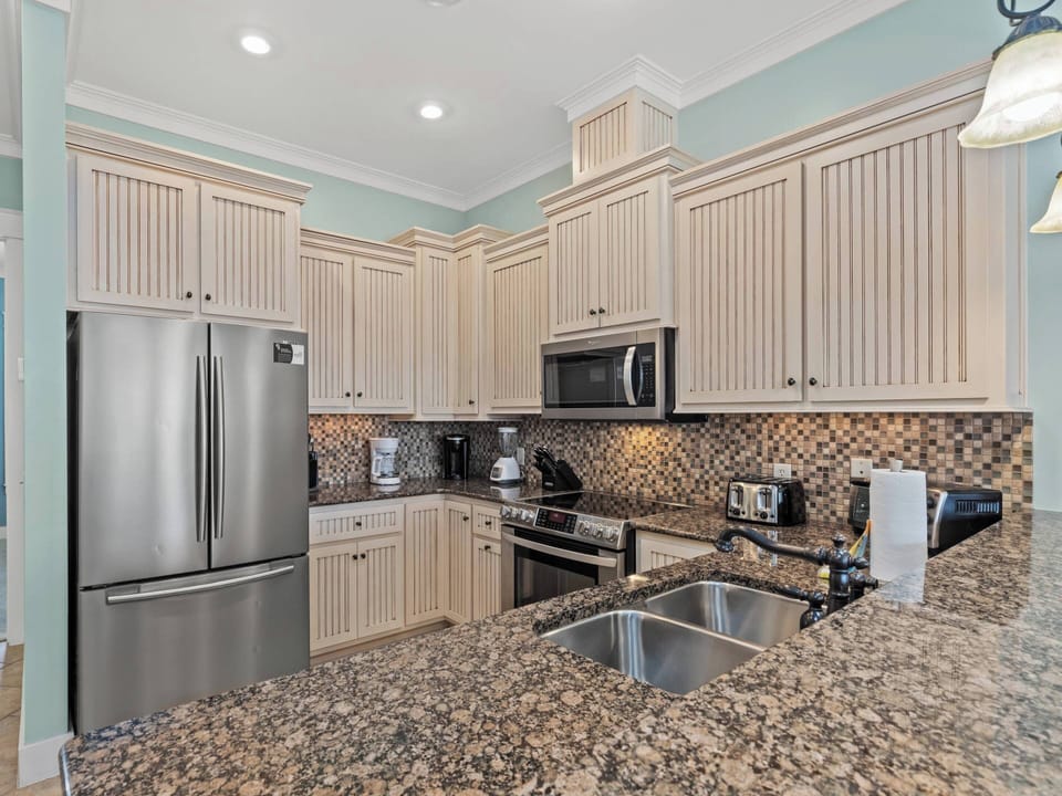 House, Multiple Beds, Patio, Pool View (Lazy Beach) | Private kitchen | Coffee/tea maker
