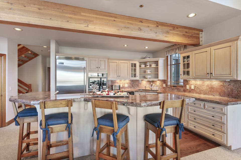 Indoors, Kitchen, Kitchen Island, Furniture, Chair