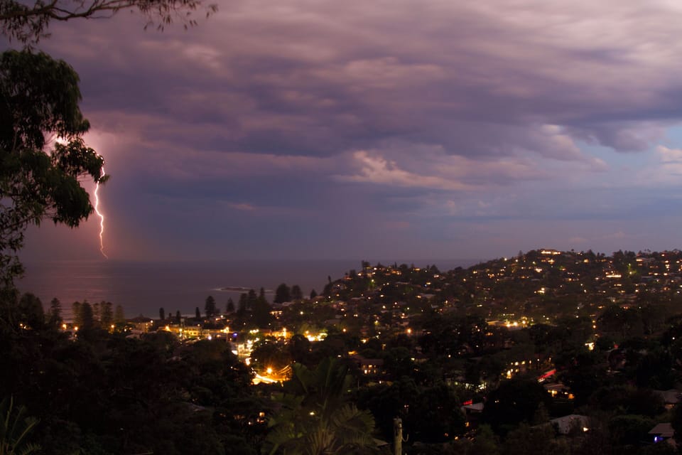 Sit and watch the spectacular light show