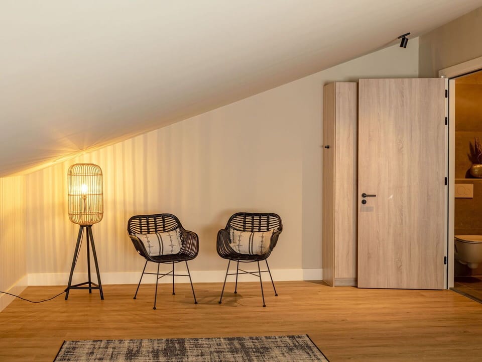 Table, Wood, Interior Design, Building, Flooring, Chair, Wood Stain, Floor, Shade, Comfort
