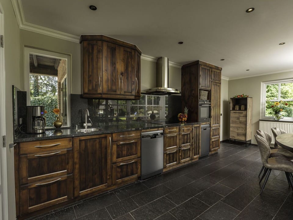 Cabinetry, Furniture, Countertop, Wood, Window, Kitchen, Interior Design, Lighting, Building, Sink