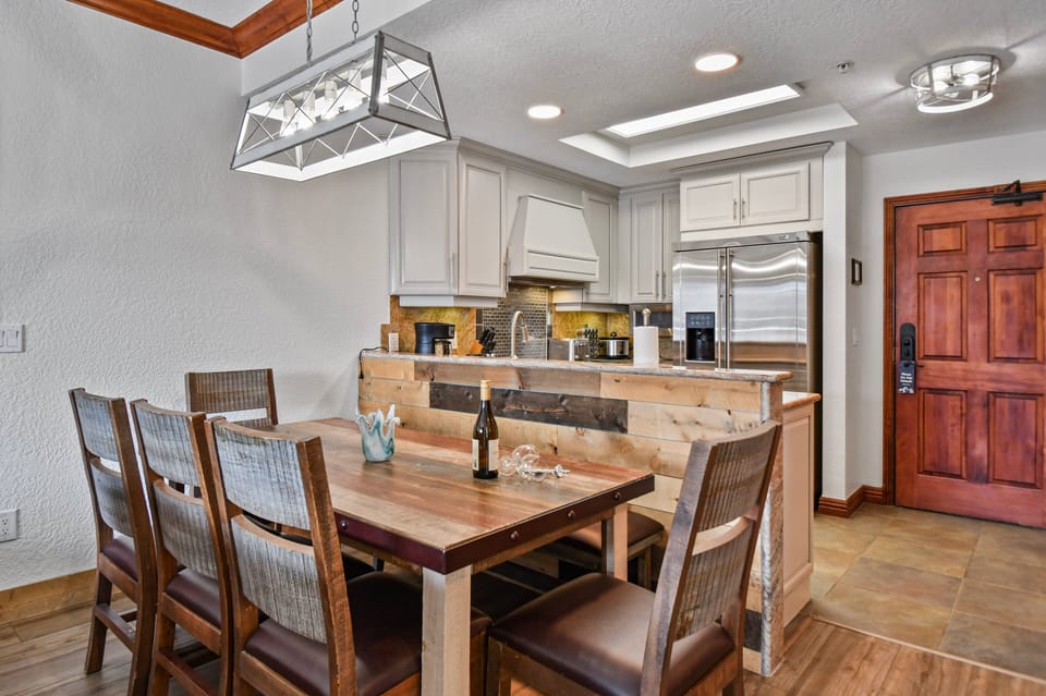 Dining area.