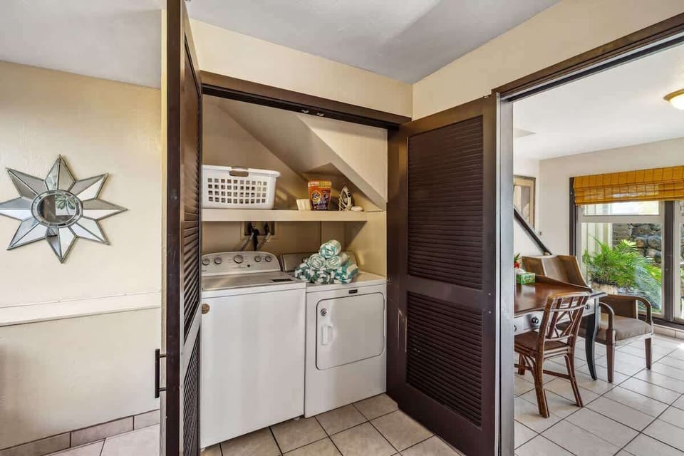 Washer and Dryer in Guest House
