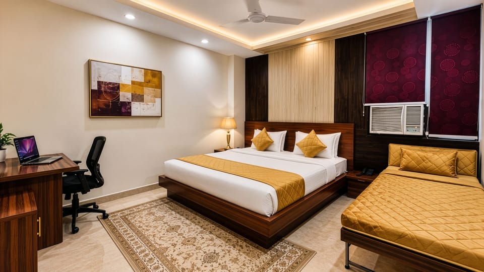 Deluxe Double Room | Egyptian cotton sheets, premium bedding, down comforters, pillowtop beds