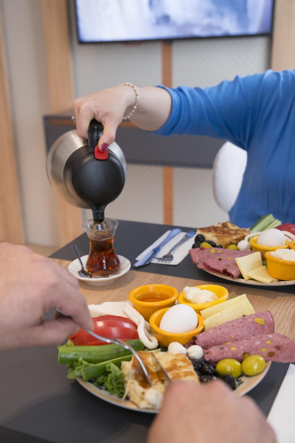 Free daily local cuisine breakfast