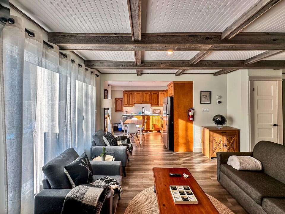 Bright open kitchen