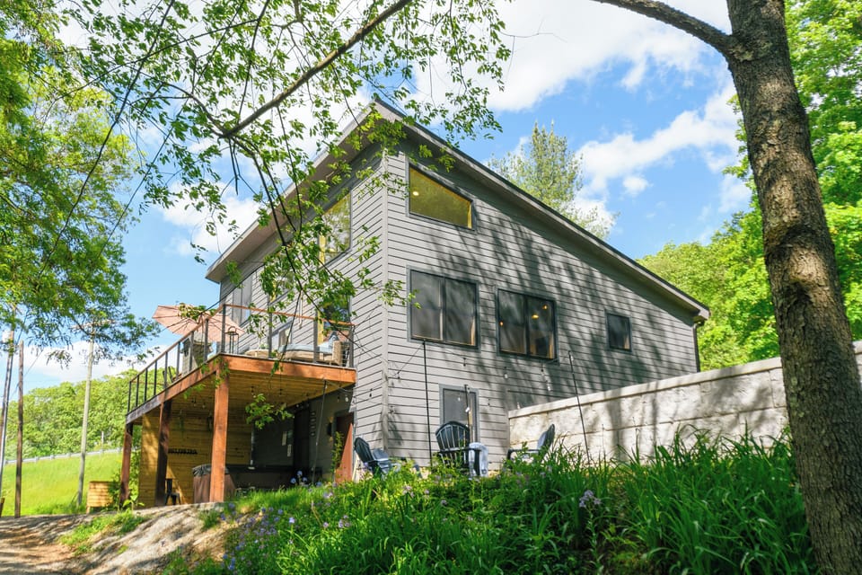 Exterior of the house