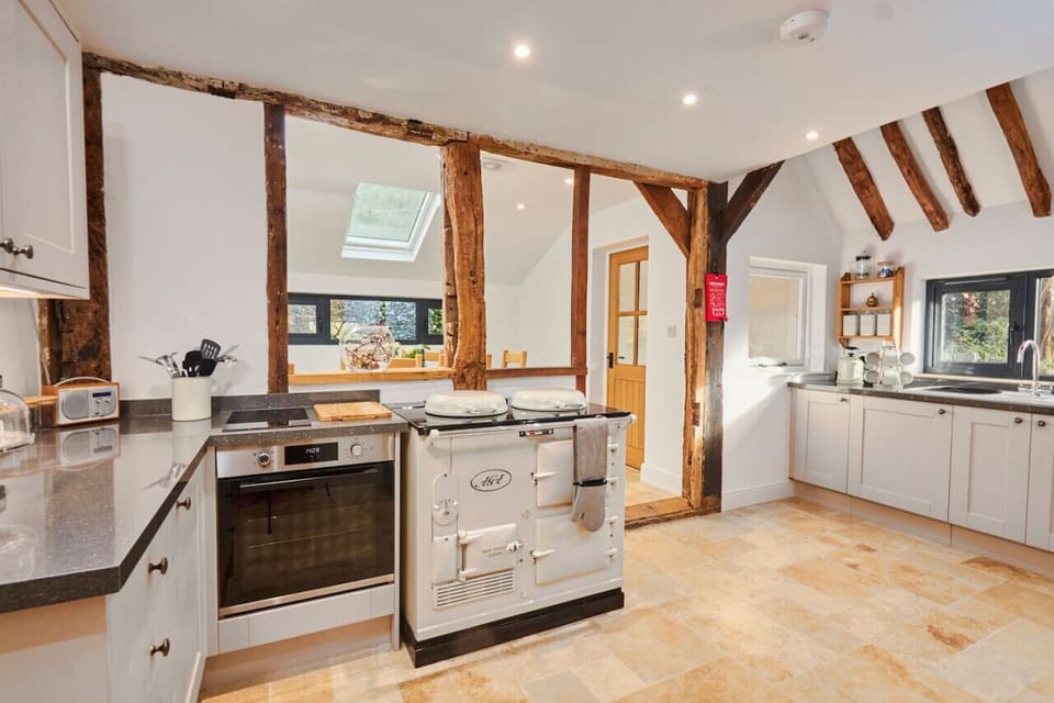 Cosy kitchen with period features