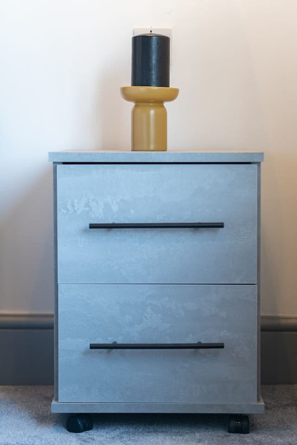 Bedside table storage