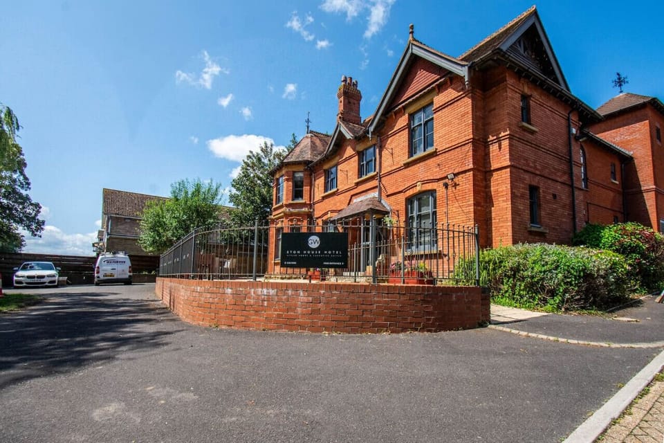 Private Terrace with large car park