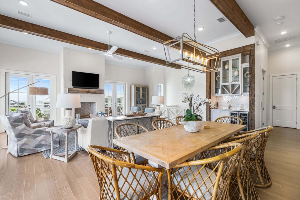 Beautiful interiors throughout the home