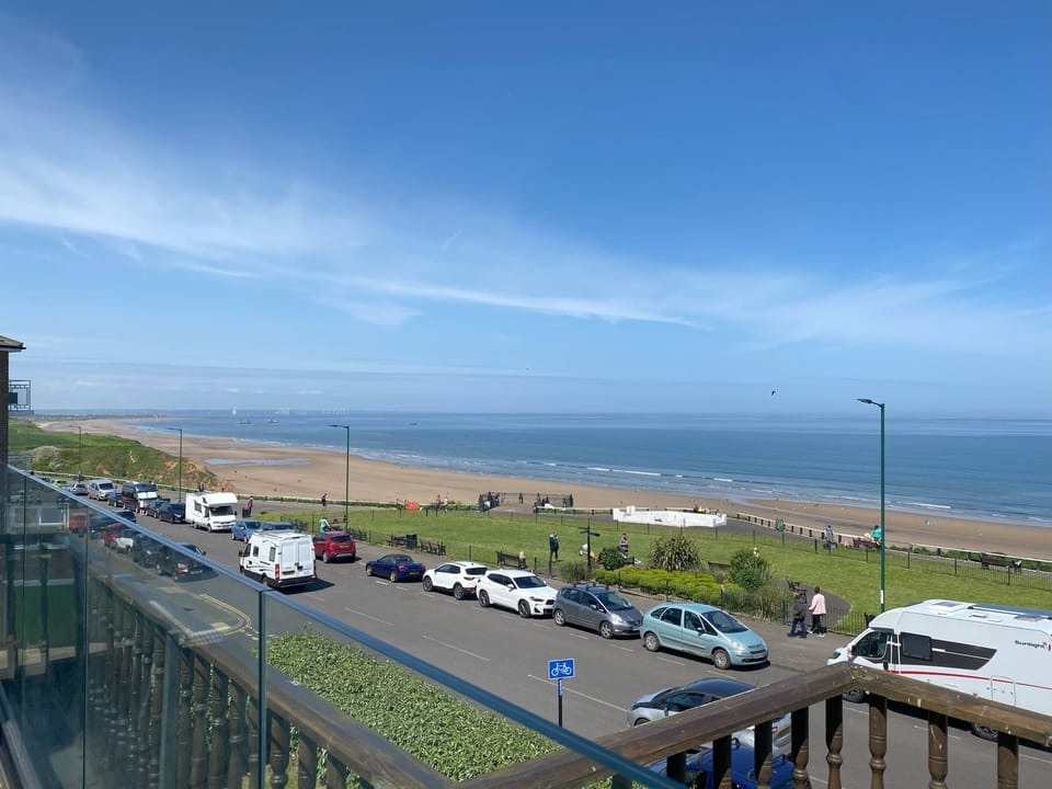 Sea views from the balcony