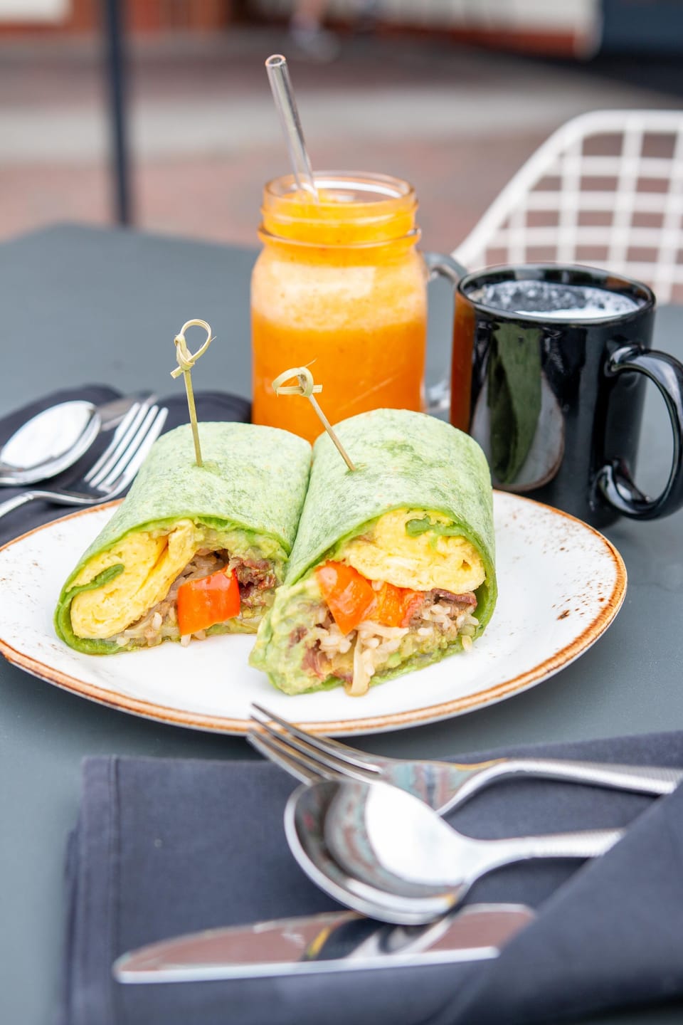 Daily cooked-to-order breakfast for a fee