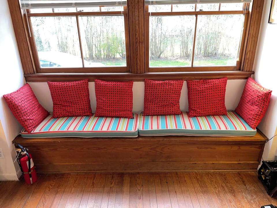 Living room Window Seat.