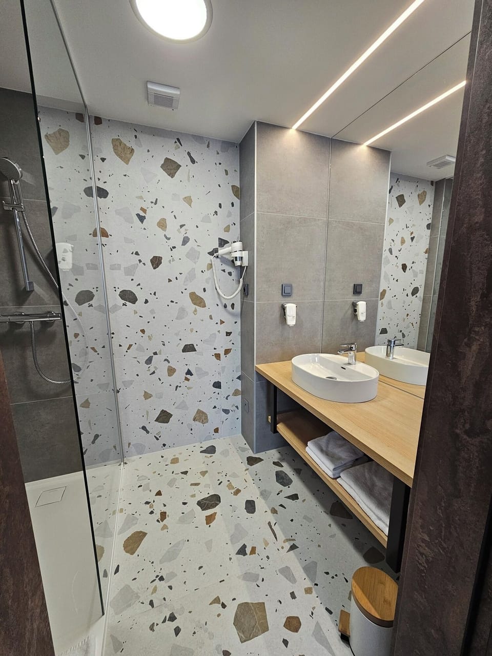Business Double or Twin Room | Bathroom | Shower, free toiletries, hair dryer, towels