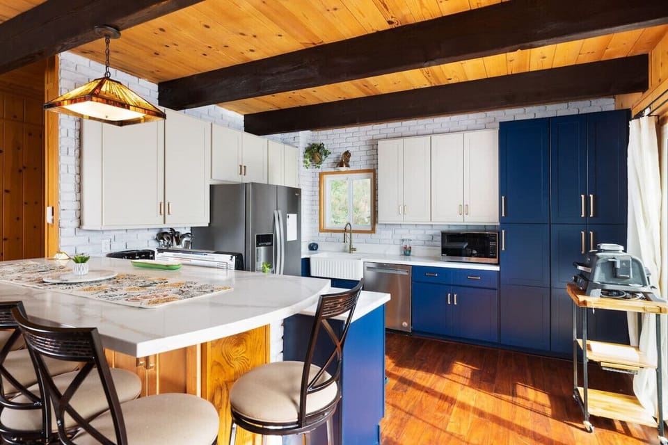 A kitchen fit for a queen (or a king!). So much charm in this gorgeous space.