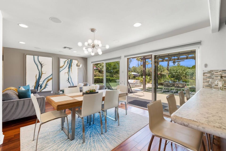 Dining Room & Living Room