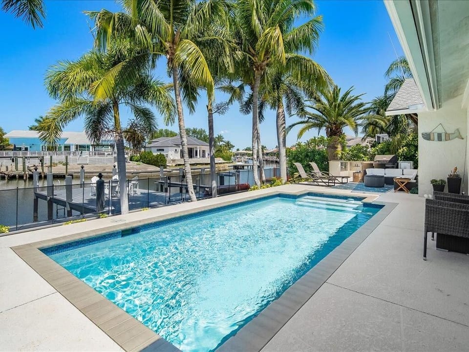 Heated Pool with Canal Views