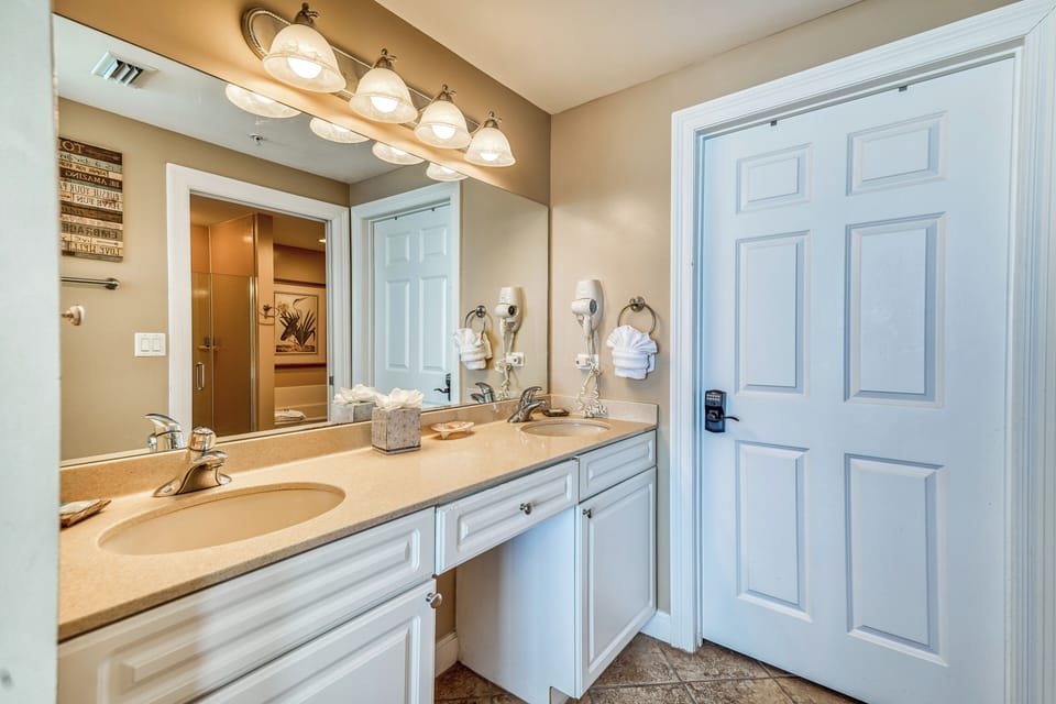Master bathroom