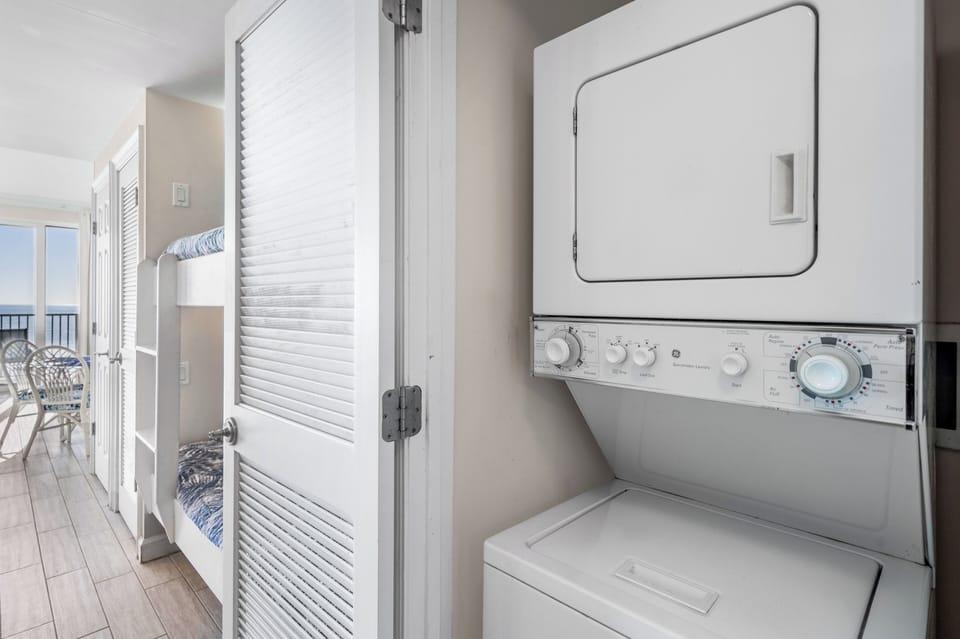 Washer and dryer in unit