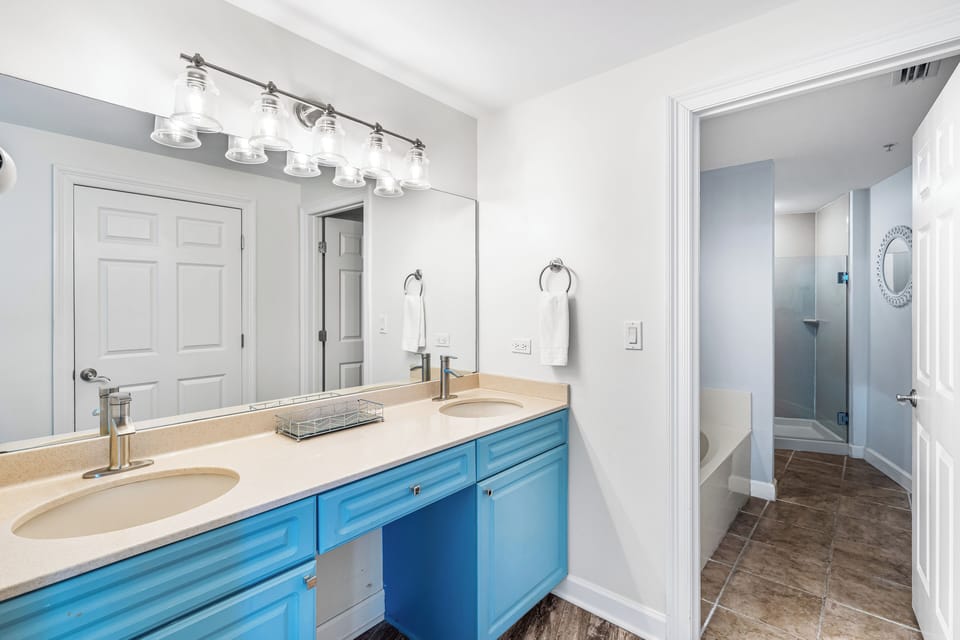 Master bathroom