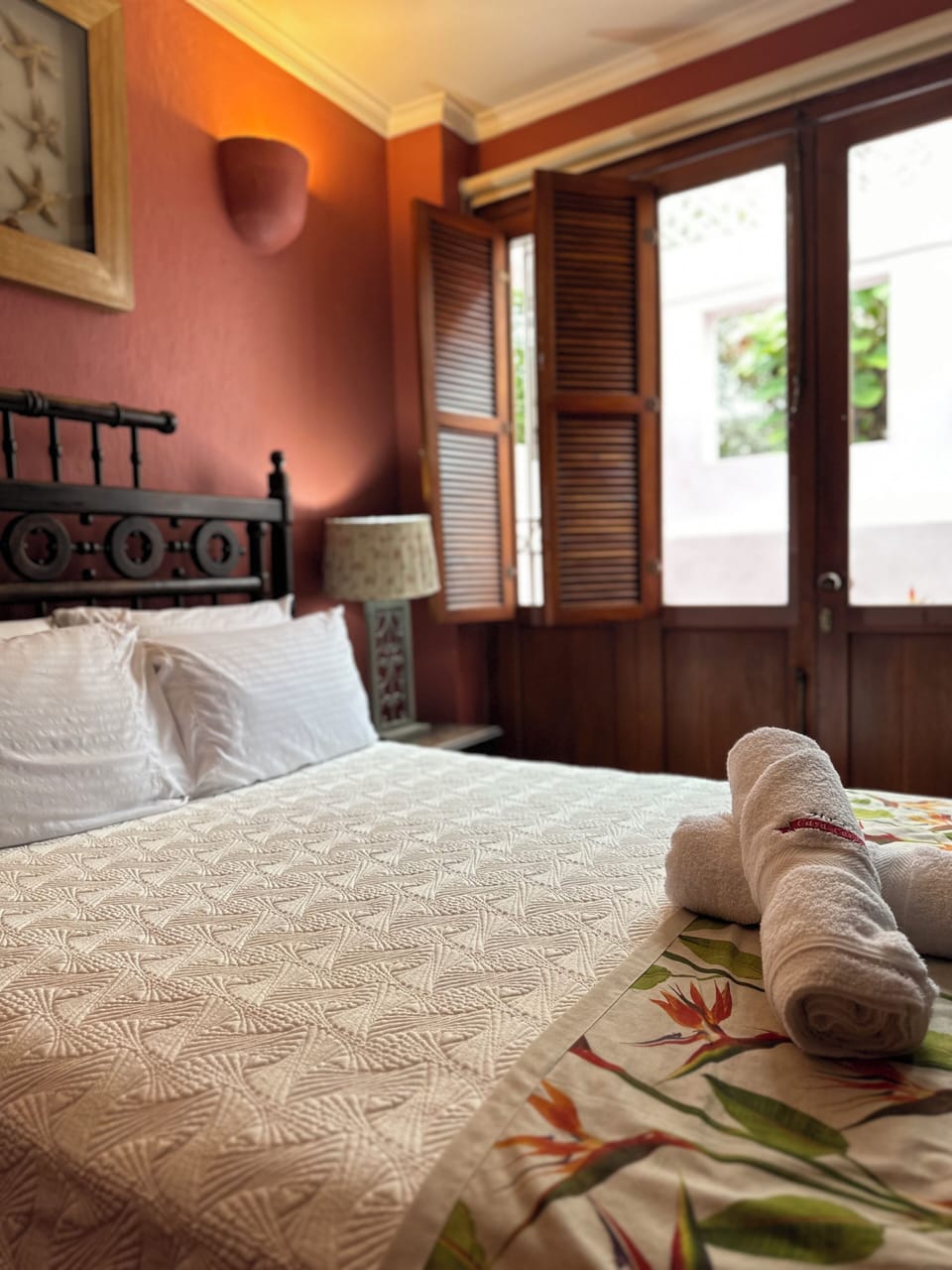 Premier Room (Patio) | Premium bedding, in-room safe, free WiFi, bed sheets