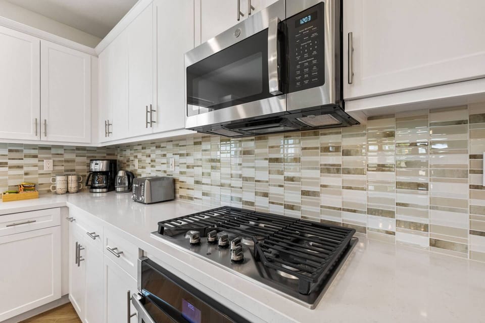 Kitchen has all Stainless Steel Appliances